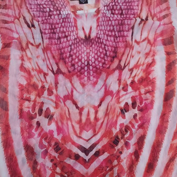 Mushbaby Sienna Rose Lightweight Sheer Animal Print Size Medium - Picture 6 of 11